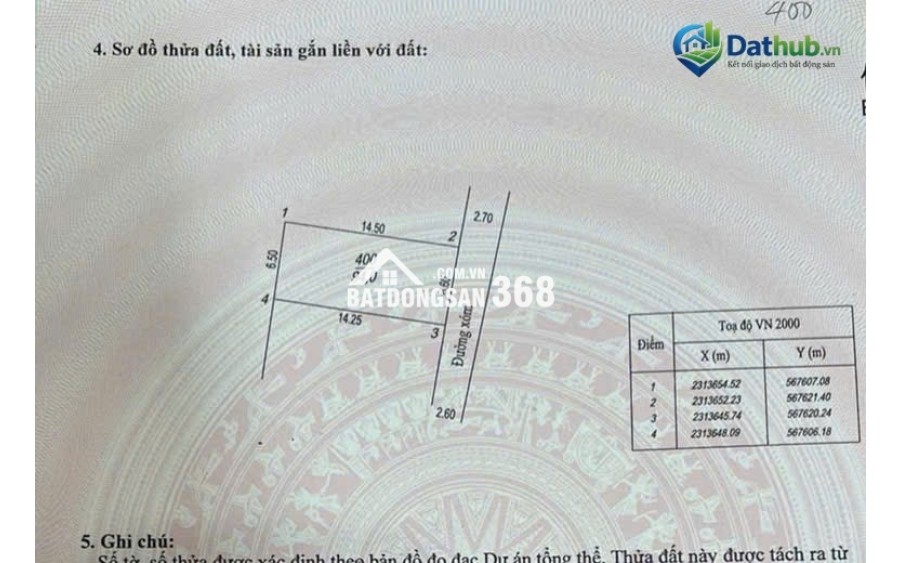 Cần bán lô đất tại Trường Yên – Chương Mỹ, vị trí đẹp, gần chợ, tiềm năng tăng giá cao.